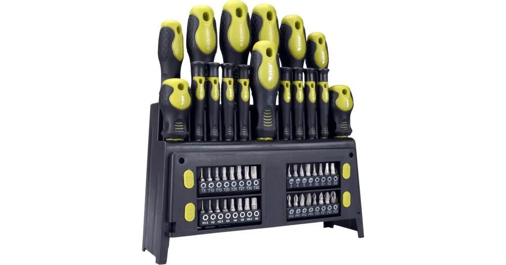 Preisknaller EXTOL CRAFT Schraubendreher mit Bits, 49-teiliges Set, 53146