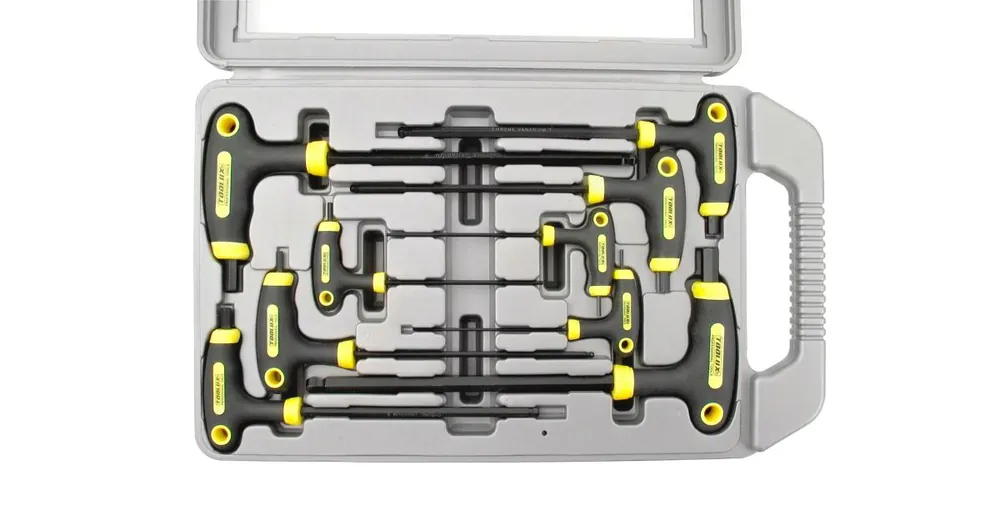 Neu EXTOL PREMIUM IMBUS T-Schlüssel, 9-teilig, H2-10 mm