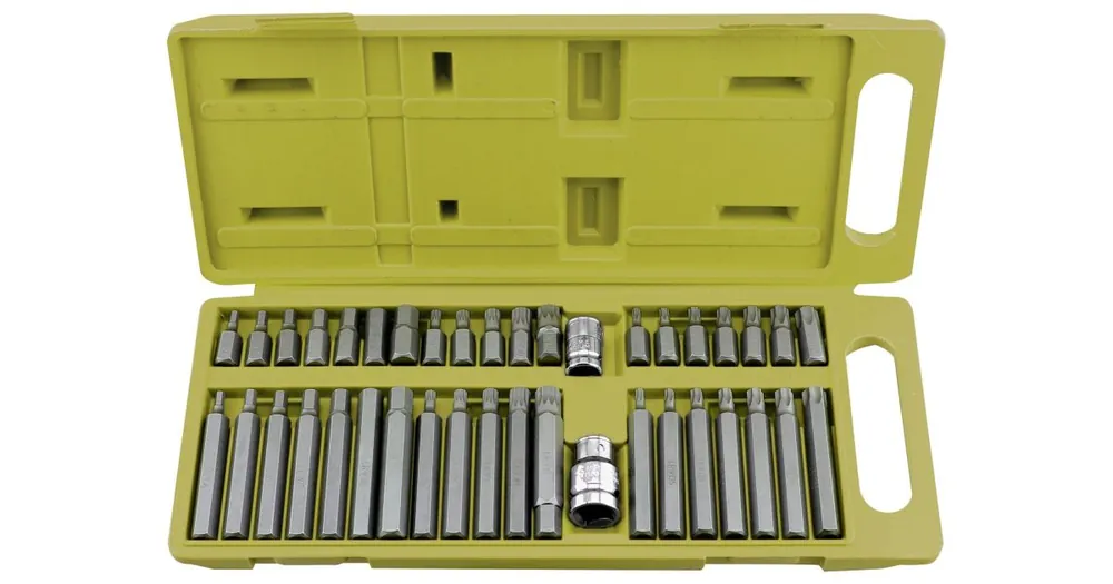 EXTOL CRAFT IMBUS-TORX-XZN Bits, 40-teiliges Set, für Ratschen 3/8", 1/2" Expressversand
