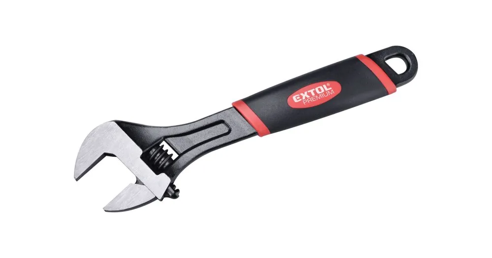 Preis Gesenkt EXTOL PREMIUM verstellbarer Schraubenschlüssel, 200 mm/8", CrV
