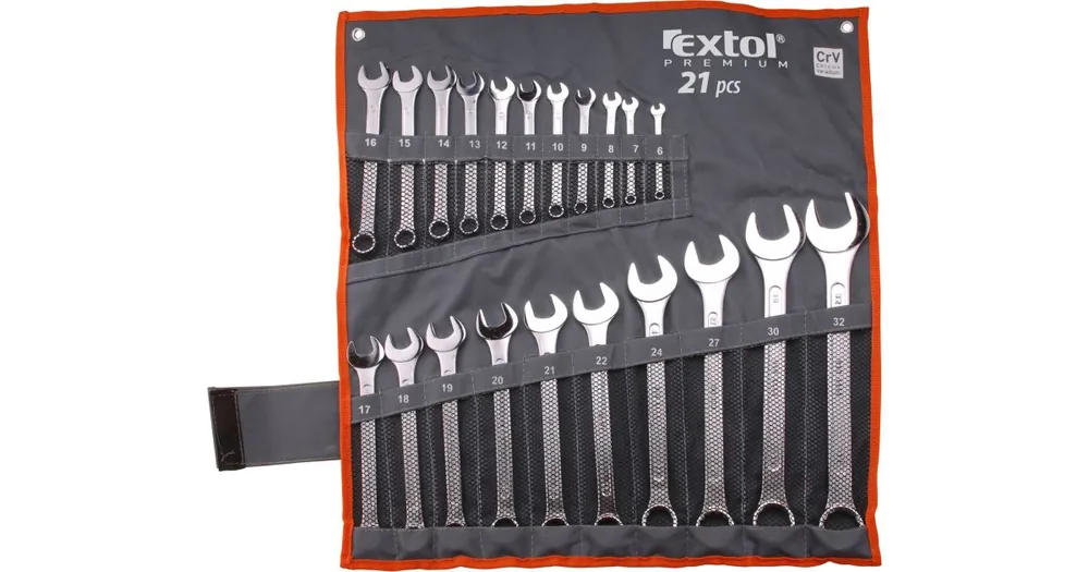 Zertifiziert EXTOL PREMIUM Kombinationsschlüsselsatz, 21-teilig, 6335