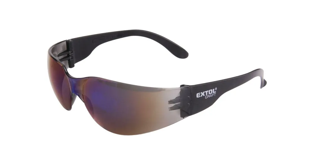 Highlight EXTOL CRAFT Schutzbrille, rauchblau, mit UV-Filter