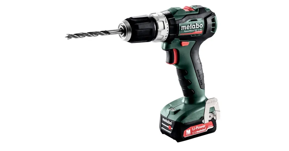 METABO Akku-Bohrhammer PowerMaxx SB 12 BL 12 V, 601077500 Markenware