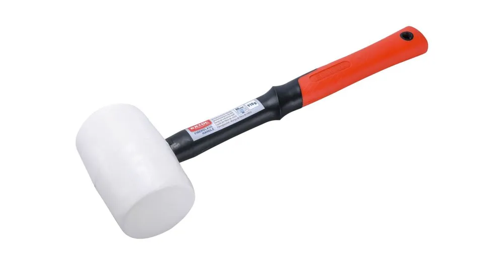 Beliebt EXTOL PREMIUM Gummihammer, weiß