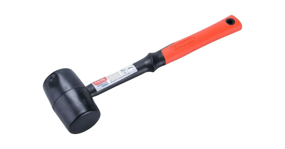 Highlight EXTOL PREMIUM Gummihammer, schwarz