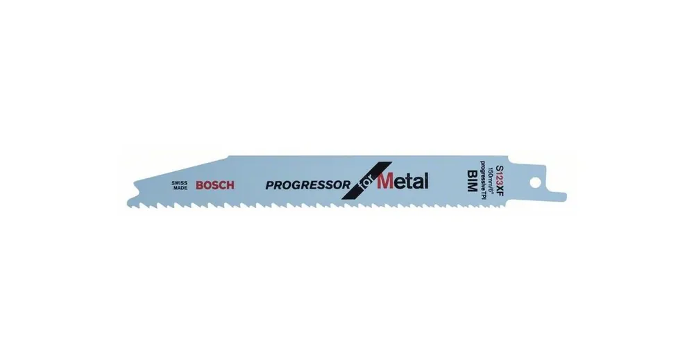 Super-Preis BOSCH Sägeblatt für Hecksäge S 123 XF Progressor für Metall (25 Stück) 2608657937