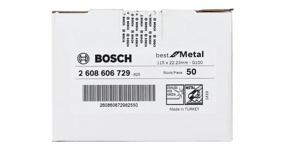 BOSCH Fiber-Schleifscheibe R574, Best for Metal D = 115 mm; G = 100 2608606729 Angebot