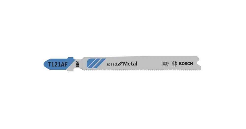 BOSCH Sägeblatt für Säbelsäge T 121 AF Speed für Metall (25 Stück) 2608636700 Versand Am Gleichen Tag