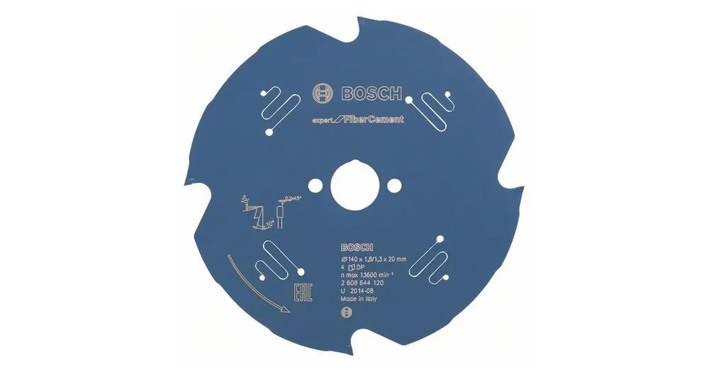 BOSCH Sägeblatt Expert für Faserzement 140 x 20 x 1,8 mm, 4 2608644120 Preis Gesenkt