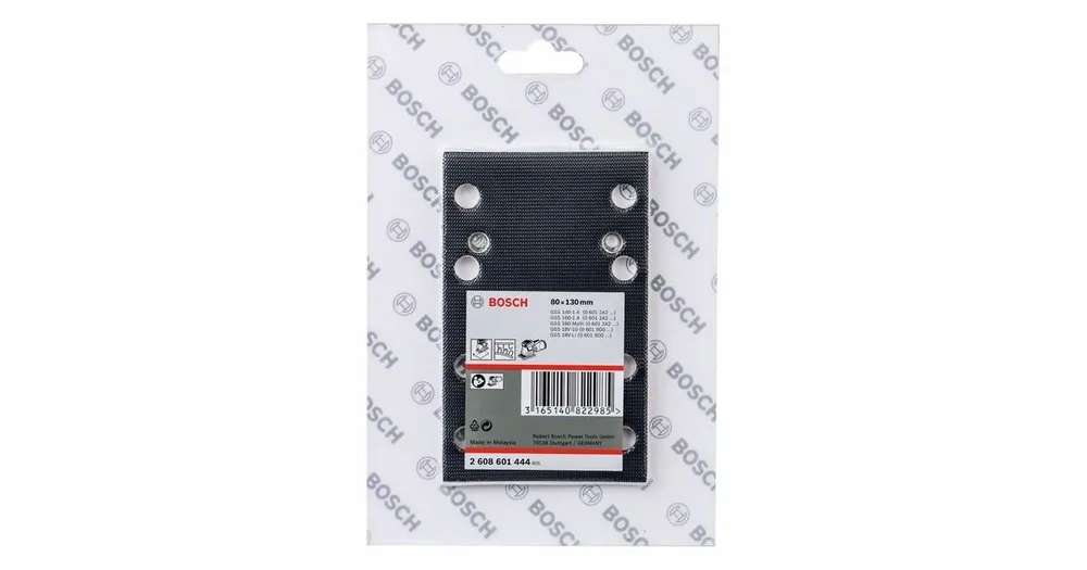 Expressversand BOSCH Schleifplatte 80 x 130 mm 2608601444