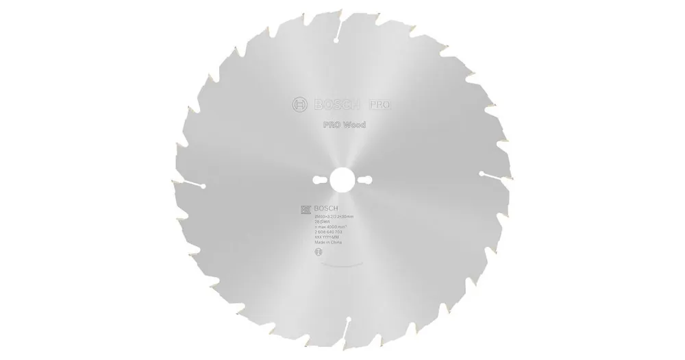 BOSCH Sägeblatt PRO Holz für Kreissäge, 400×3,2×30 mm, T28, 2608640703 Must-Have