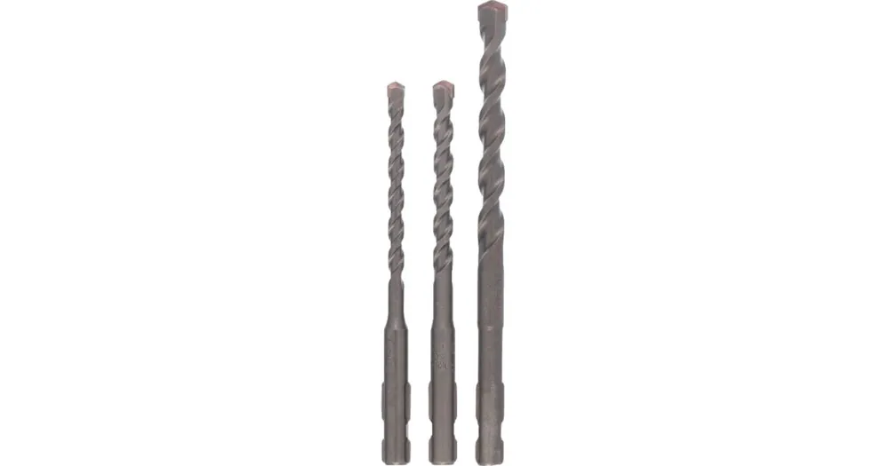 Versand Am Gleichen Tag BOSCH 3-teiliges Betonbohrer-Set SDS-Quick 5,0x100; 6,0x100; 8,0x120 2609256908