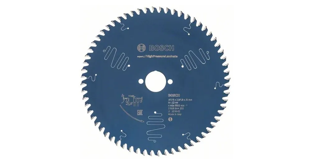 Sonderaktion BOSCH Sägeblatt EX TR B 216x30-64 2608644355