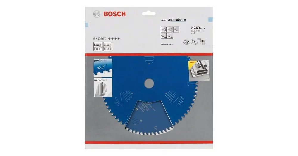 BOSCH Sägeblatt Expert für Aluminium 140 x 20 x 1,8 mm, 42 2608644092 Preisreduziert