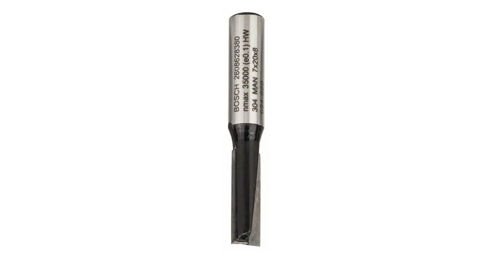 Sichere Zahlung BOSCH Nutfräser 8 mm, D1 7 mm, L 20 mm, G 51 mm 2608628380