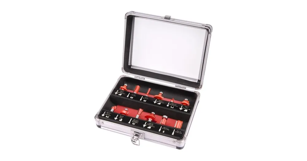 Neue Ware EXTOL PREMIUM Formfräser für Holz, mit SK-Einsätzen, 12-teiliges Set 44037