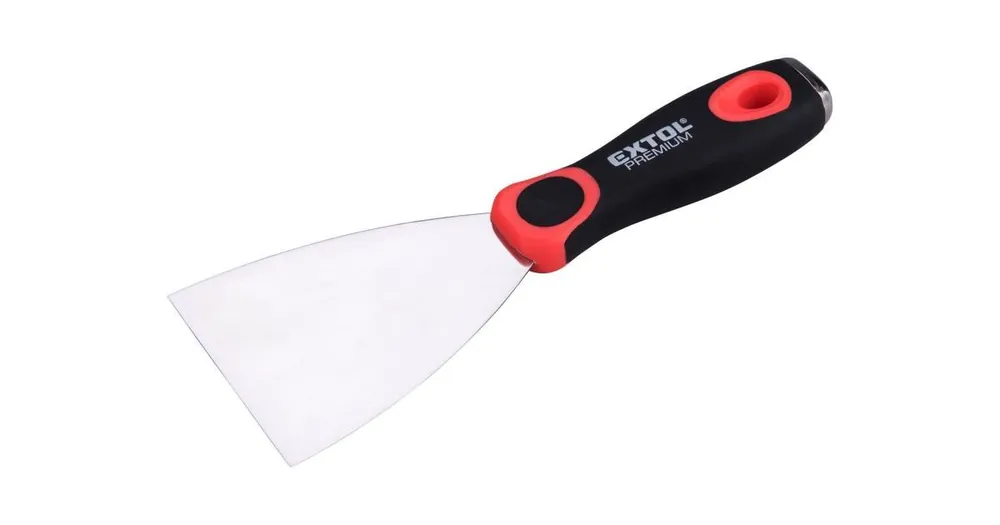 Markenware EXTOL Edelstahlspatel, Breite 80 mm, flexibel 8843068