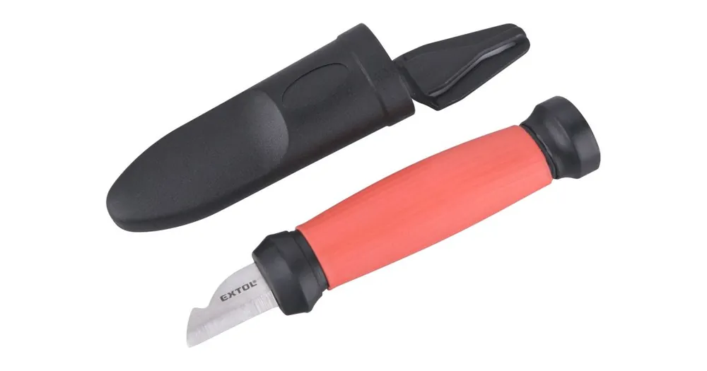 Aktuell EXTOL PREMIU Doppelschneid-Kabelabisoliermesser, 155/120 mm, CrV 8831101
