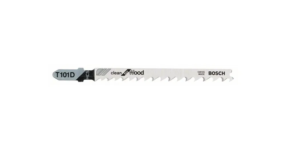 BOSCH Sägeblatt für Säbelsäge T 101 D Clean for Wood (5 Stück) 2608630032 Nur Heute