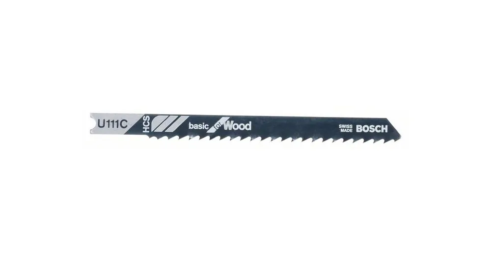 BOSCH Sägeblatt für Säbelsäge U 111 C Basic für Holz (3 Stück) 2608630566 Nur Für Kurze Zeit