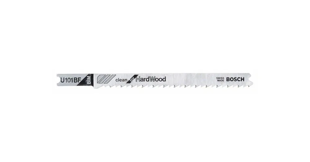 Beliebt BOSCH Sägeblatt für Säbelsäge U 101 BF Clean für Hartholz (3 Stück) 2608636236