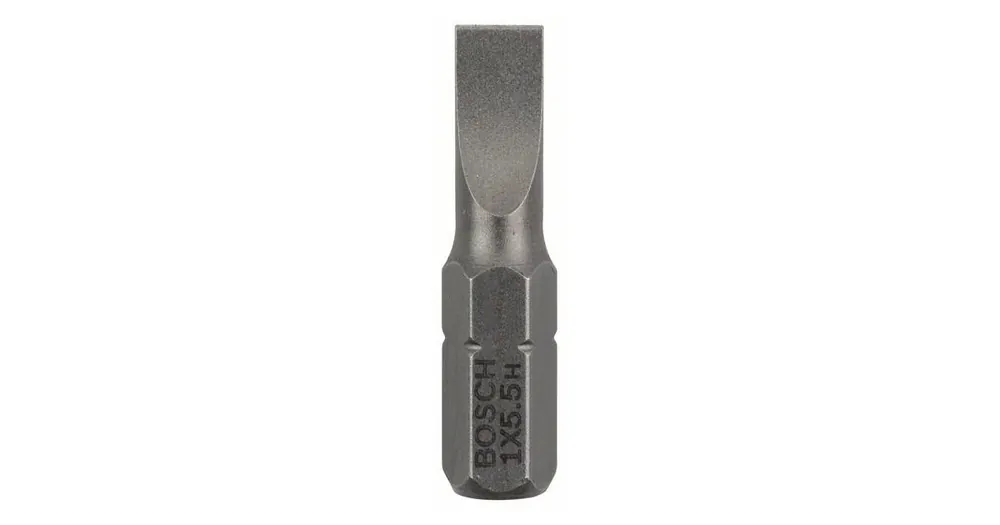 Finale Aktion BOSCH Schraubendreherbit extra hart Extra-Hart S 1,0x5,5, 25 mm (3 Stück) 2607001464