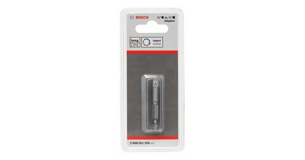 Versand Am Gleichen Tag BOSCH Adapter für Stecknüsse 1/4", 50 mm 2608551109