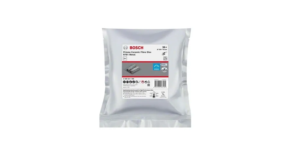 BOSCH EXPERT PRISMA Fiberscheibe R781,100,P36,25St 2608621788 Solange Der Vorrat Reicht