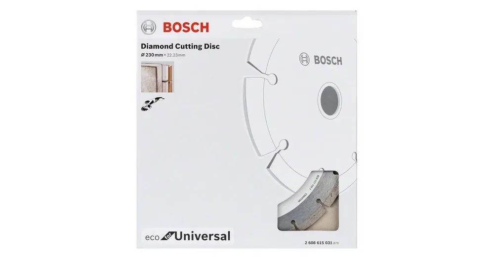 Solange Der Vorrat Reicht BOSCH Diamant-Trennscheibe ECO für Universal 115,x22,23x2,0x7 (10 Stück) 2608615040