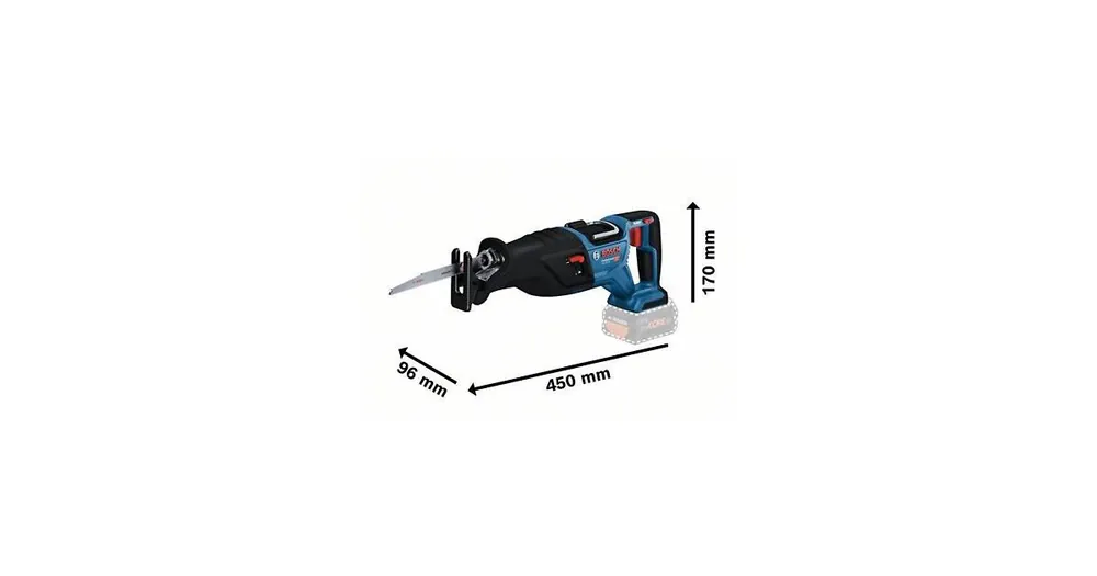 BOSCH Akku-Kettensäge GSA 185-LI (solo, Karton) 06016C0020 Neue Kollektion