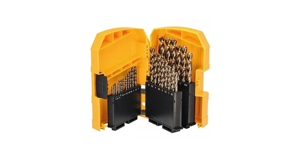 DeWALT Metallbohrer-Set HSS-E COBALT (29 Stück) DT4957 Mega-Angebot