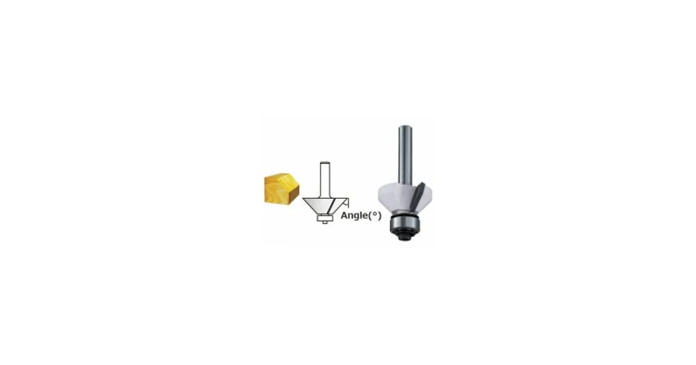 Saisonangebot MAKITA Facetten-/Kantenfräser mit Lagerschaft 12 mm, 50,8x27x71 mm D-48723