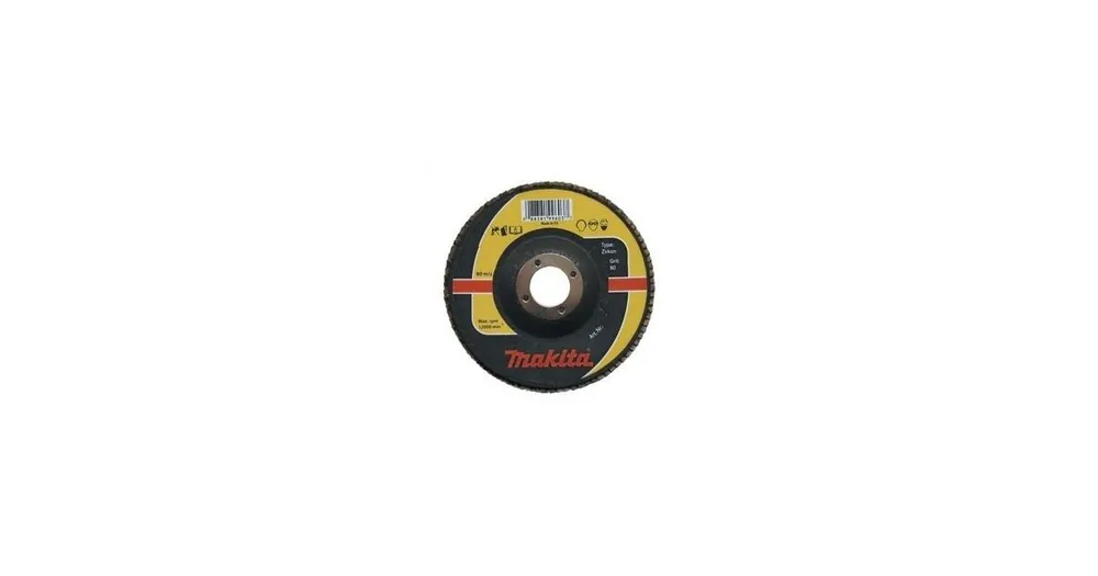 Top-Angebot MAKITA Fächerschleifscheibe 150x22,23 mm K120 Zirkon P-65567