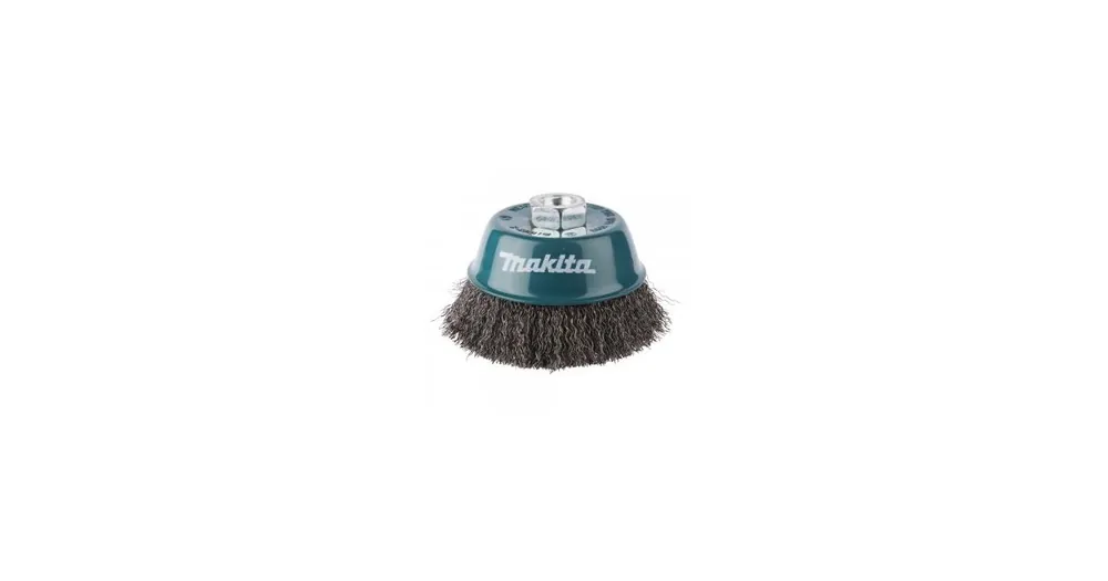 Sichere Zahlung MAKITA Topfbürste aus Stahldraht, gewellter Draht 0,3 mm, 100 mm D-29284