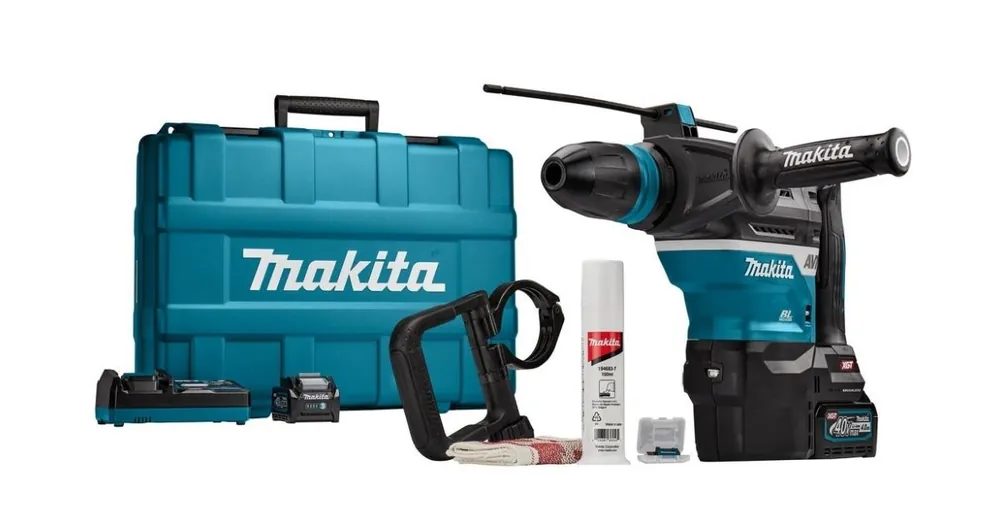 Makita Akku-Hammer SDS-Max mit AWS Li-ion XGT 40V/4,0Ah, Koffer HR005GM202 Nur Heute