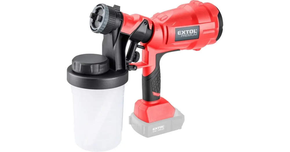 EXTOL PREMIUM HVLP Akku-Spritzpistole SHARE20V, 20V Li-Ion, ohne Akku und Ladegerät 8891863 Bestseller