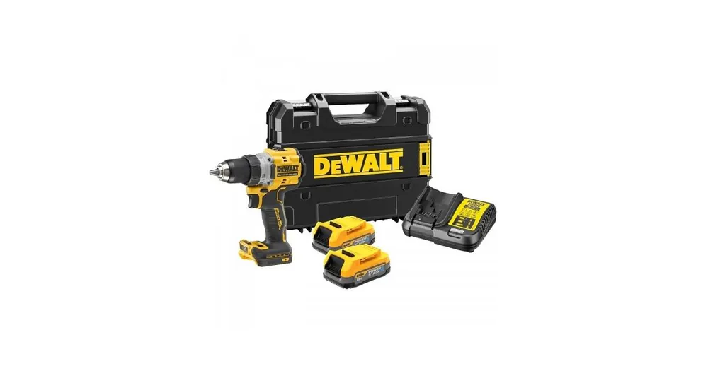 DeWalt Akku-Bohrschrauber 18V 2x1,7Ah DeWALT POWERSTACK DCD800E2T Direktkauf