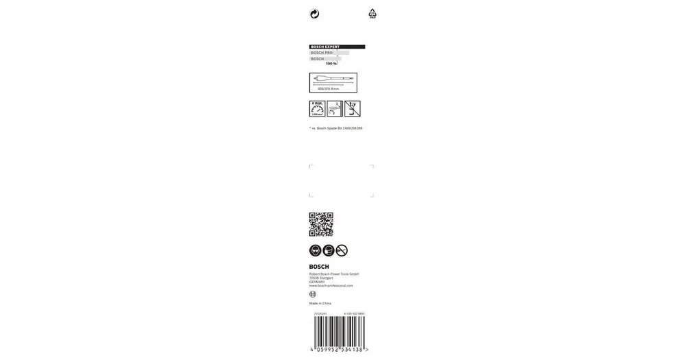 BOSCH EXPERT Bohrer Self Cut Speed 10 x 400 mm 1 Stück 2608900339 Preis Gesenkt