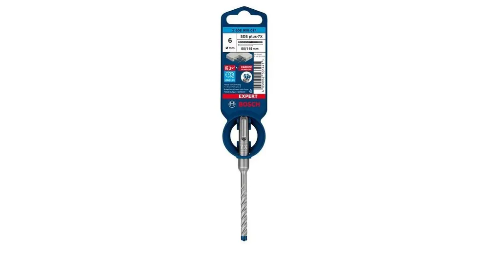 Abverkauf BOSCH EXPERT Bohrer SDS plus-7X, 6x50x115 1St 2608900071