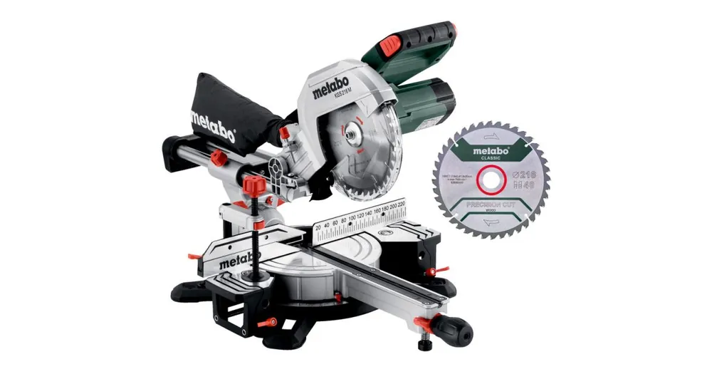 Markenprodukt Metabo Gehrungssäge KGS 216 M SET 613216900