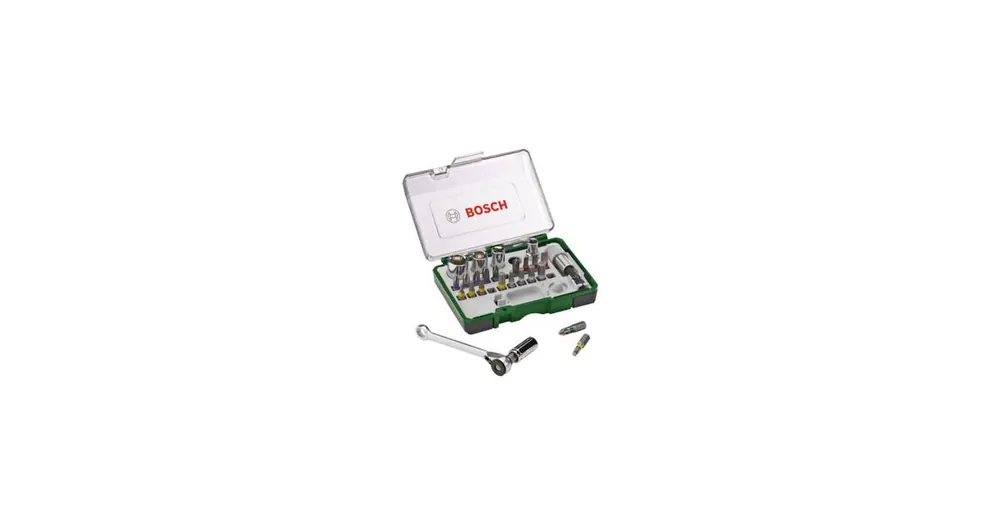 BOSCH 27-teiliges Set mit Ratsche 2607017160 Schnäppchen