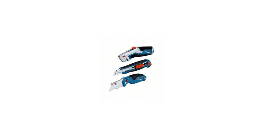 Neuheit Bosch Kombinationsset Dreiteiliges Messerset 1600A027M4