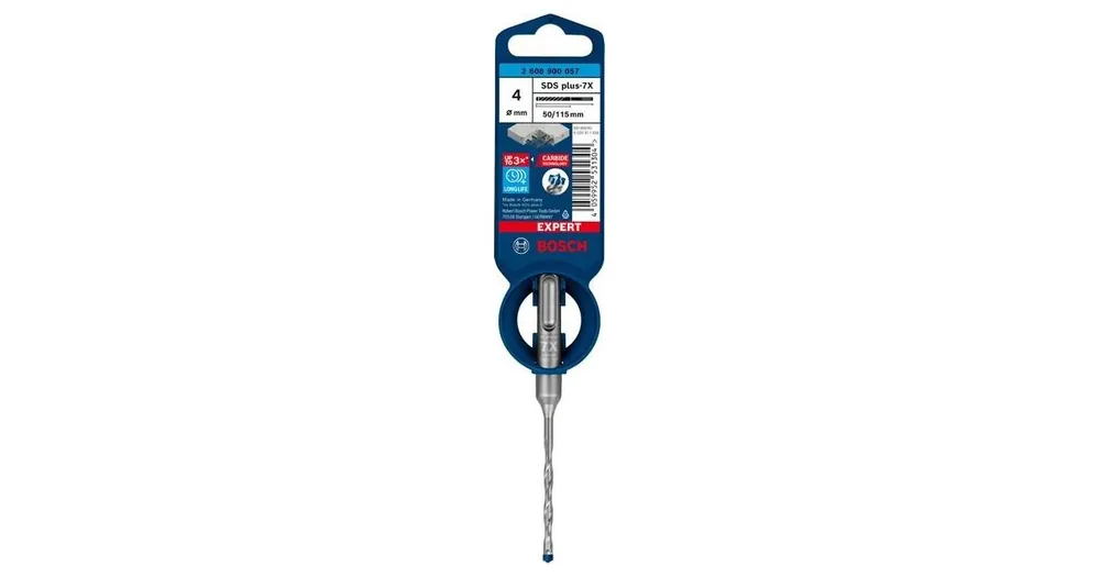 BOSCH EXPERT Bohrer SDS plus-7X, 4x50x115, 1St 2608900057 Meistverkauft