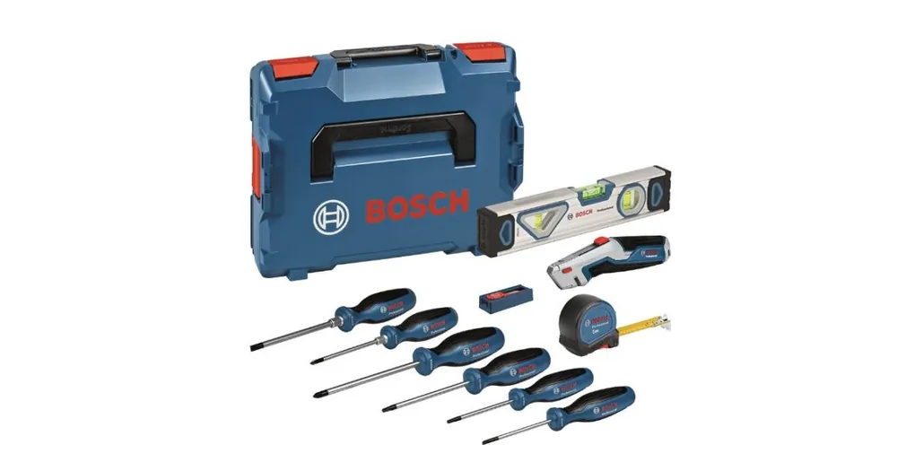 Bosch 19-teiliges Handwerkzeugset + L-Boxx 0615990N2R Super-Preis