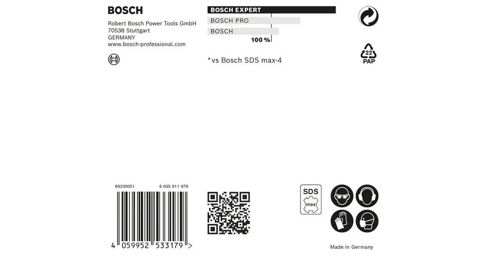 BOSCH EXPERT Bohrer SDS MAX-8X, 25x800x920 1St 2608900243 Sofort Bestellen