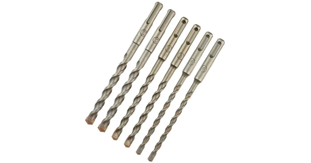 Heißes Angebot DeWALT SDS Plus Bohrerset 160 mm / 2 x 6 mm, 2 x 8 mm, 2 x 10 mm / (6 Stück) DT60302
