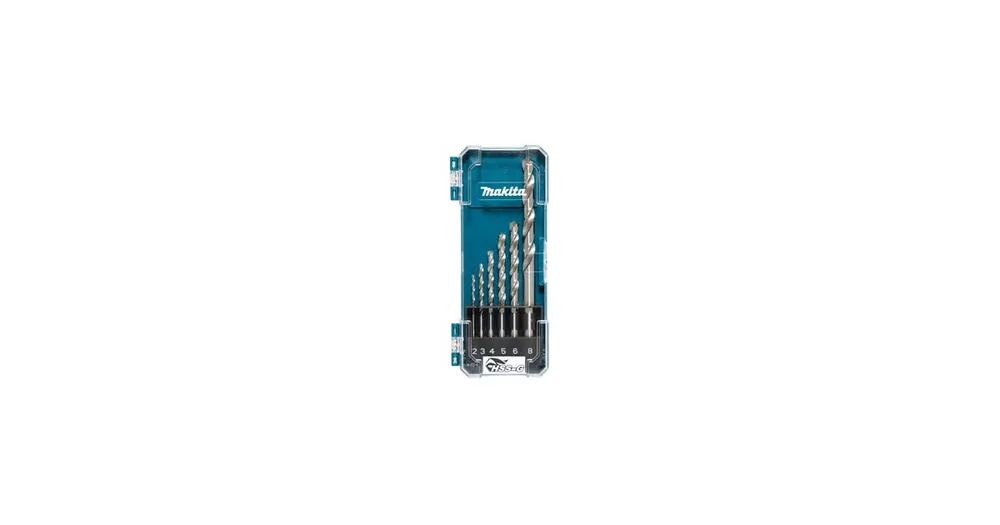 Begrenztes Angebot MAKITA Metallbohrer-Set HSS-G 2,3,4,5,6,8 mm D-75742