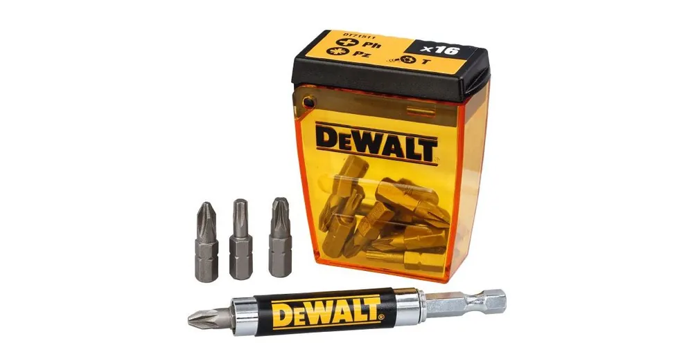 Knallerangebot DeWALT Bit-Set (16 Stück), Magnetführung DT71511