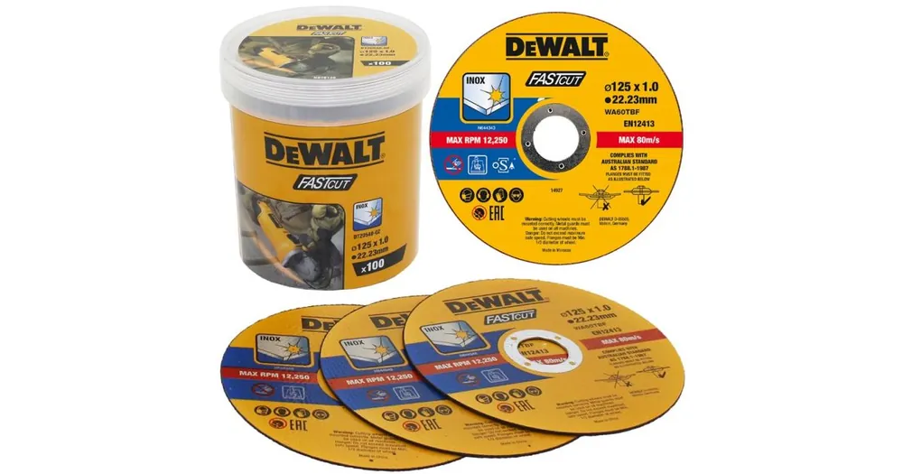 DeWALT Trennscheiben-Set, 100-teilig DT20540 Sofort Bestellen