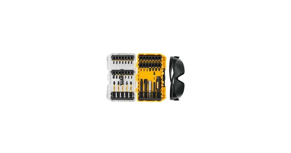 DeWALT FLEXTORQ Bit-Set (38 Stück) + Schutzbrille DT70733T Direktkauf
